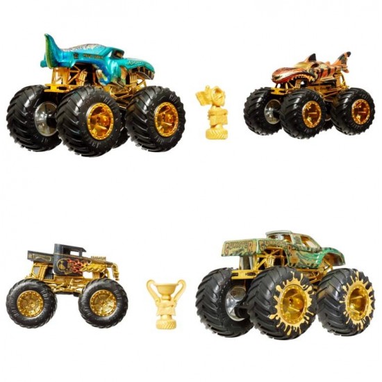 Hot Wheels Monster Trucks Trophy Champions 50th Anniversary Assortment